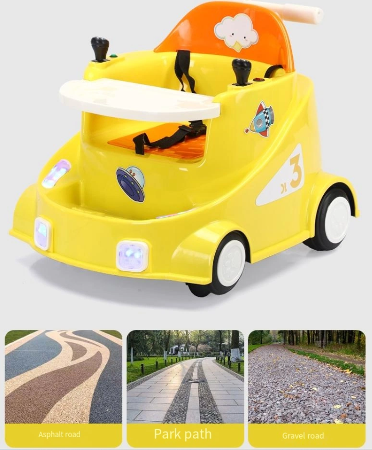 Juguete Coche eléctrico para niños, andador con control remoto / Baby Walker Toy Car